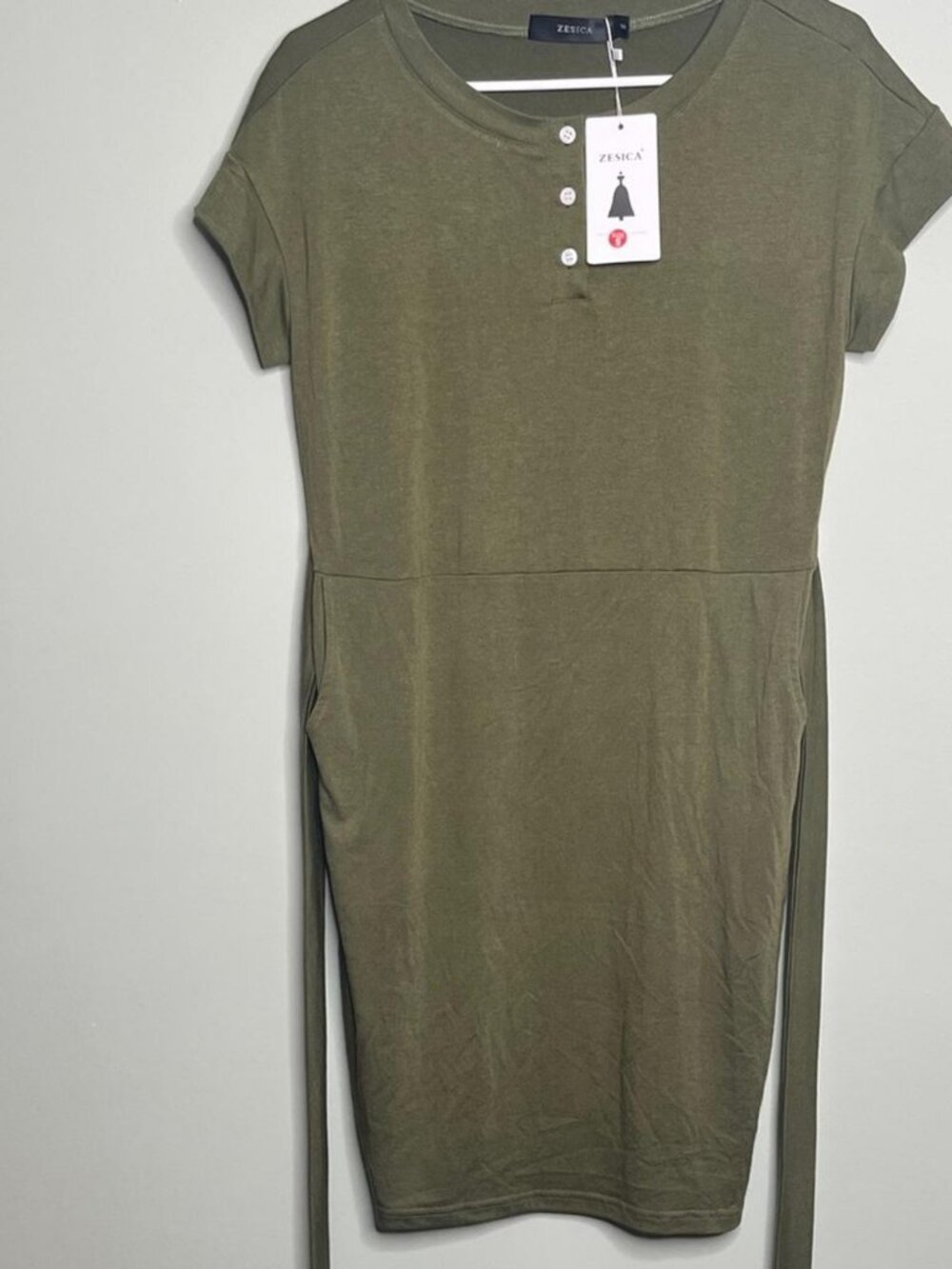 Zesica Green Dress